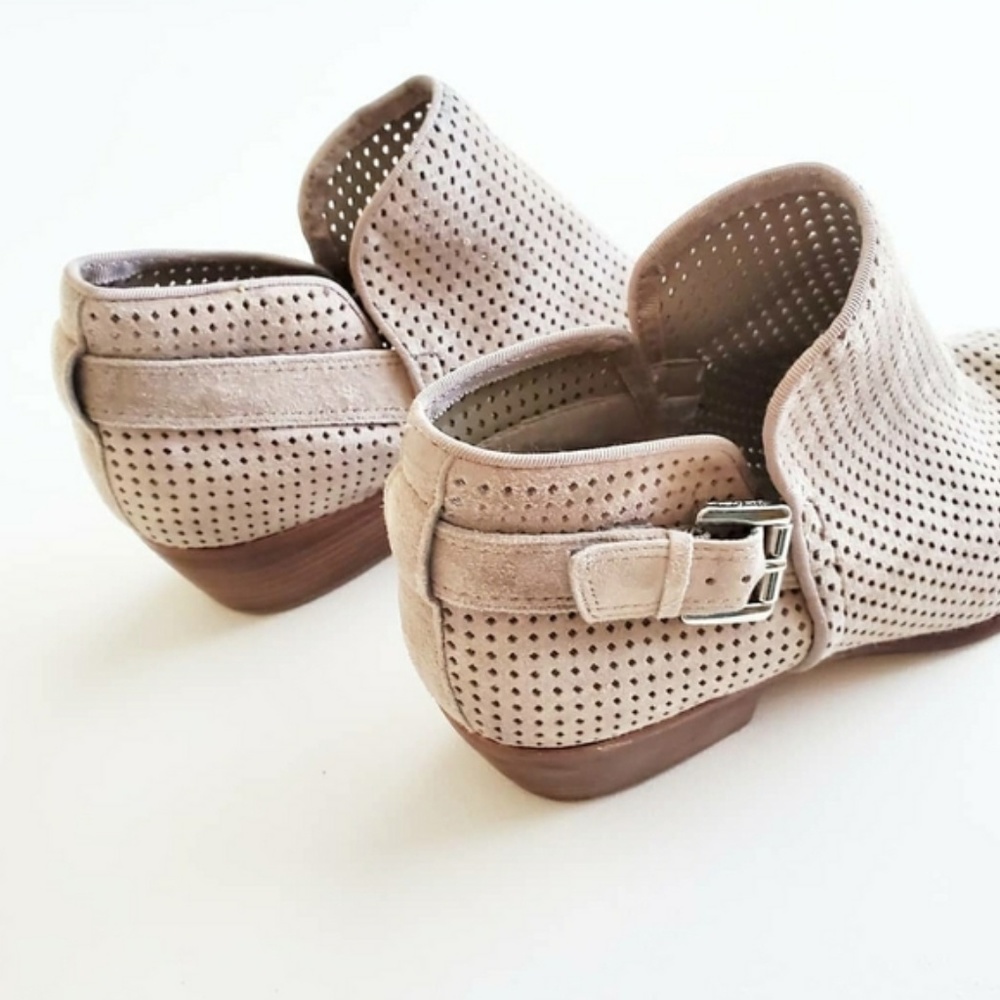 Sam Edelman Perforated Ankle Boots - Picture 2 of 6